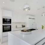 rideaux pour la cuisine dans un style moderne photo hi-tech