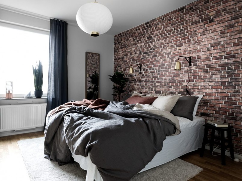 cortinas para idéias de foto de papel de parede cinza