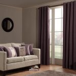 cortinas para idéias de papel de parede cinza interior