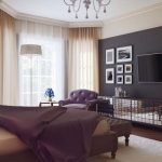 cortinas para idéias de design de papel de parede cinza