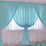 Rideaux doux en tissus artificiels