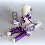 idées de photo de bougies de mariage