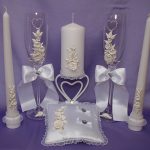 idées de photo de bougies de mariage