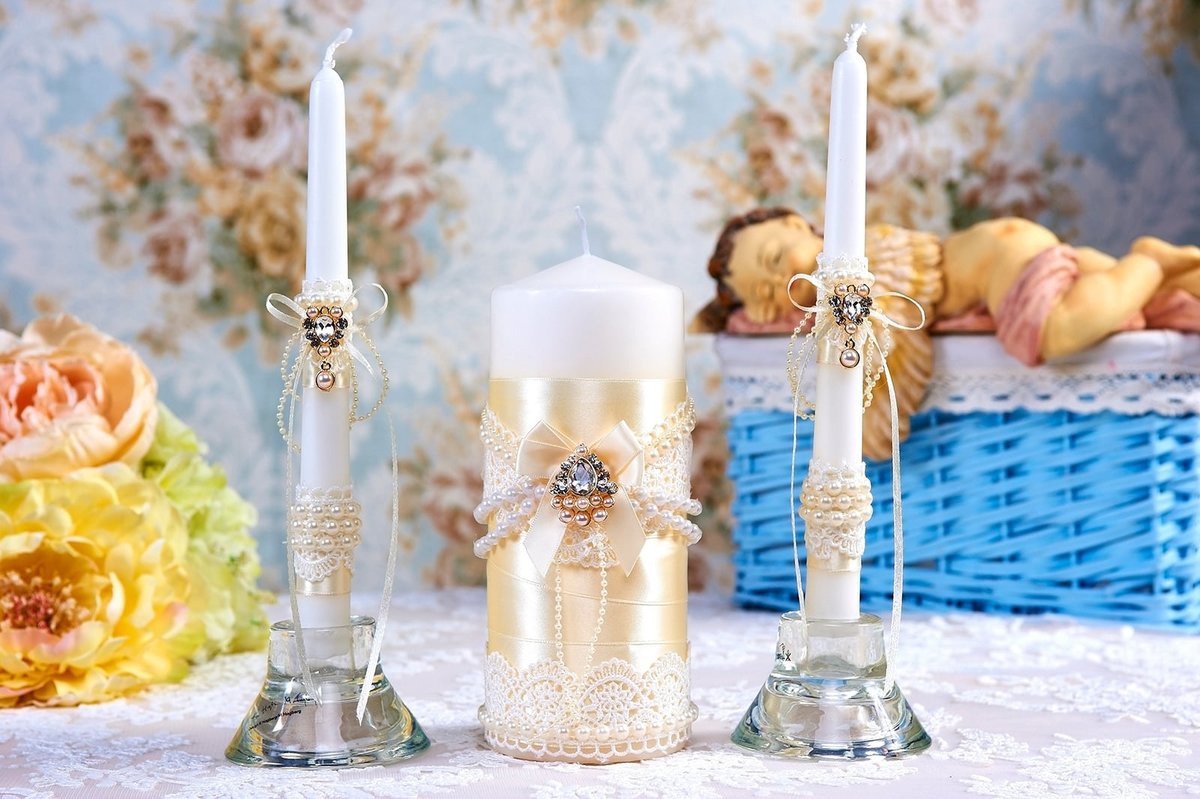 bougies de mariage