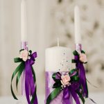 bougies de mariage idées de décoration