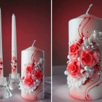 idées de conception de bougies de mariage