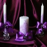 bougies de mariage idées options