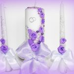 bougies de mariage idées de décoration