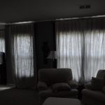 idées de design de rideaux lumineux