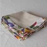 idées de design de serviettes en tissu
