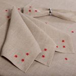 serviettes en tissu design