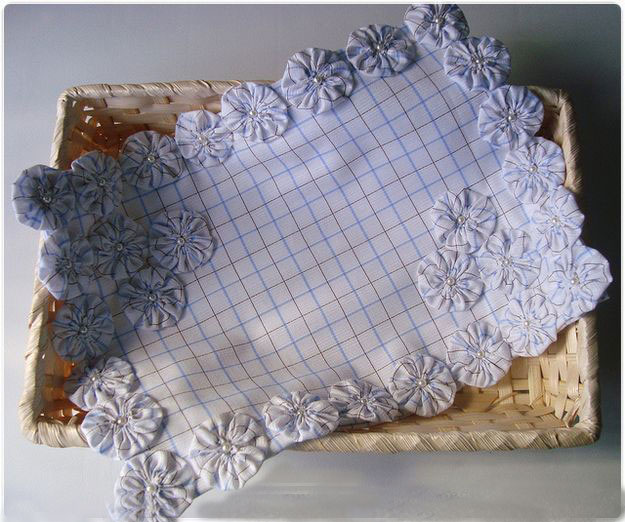 idées de design de serviettes en tissu