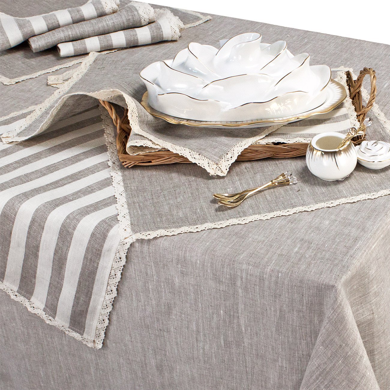 idées de serviettes en tissu