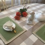 serviettes en tissu faites-le vous-même options de photo