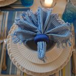 idées de serviettes en tissu