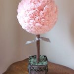 serviette de table décoration topiaire