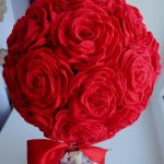 Topiaire de serviettes faire soi-même des idées de décor