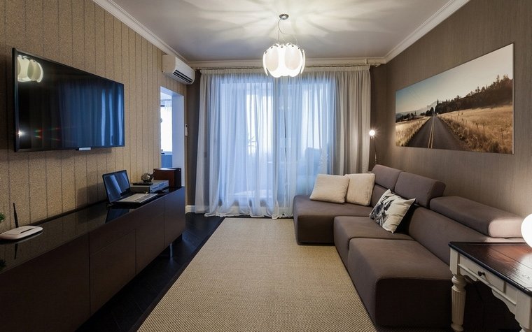 tule in het interieur