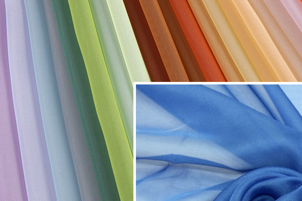การพัวพันของเส้นใยในม่านสีที่ต่างกัน