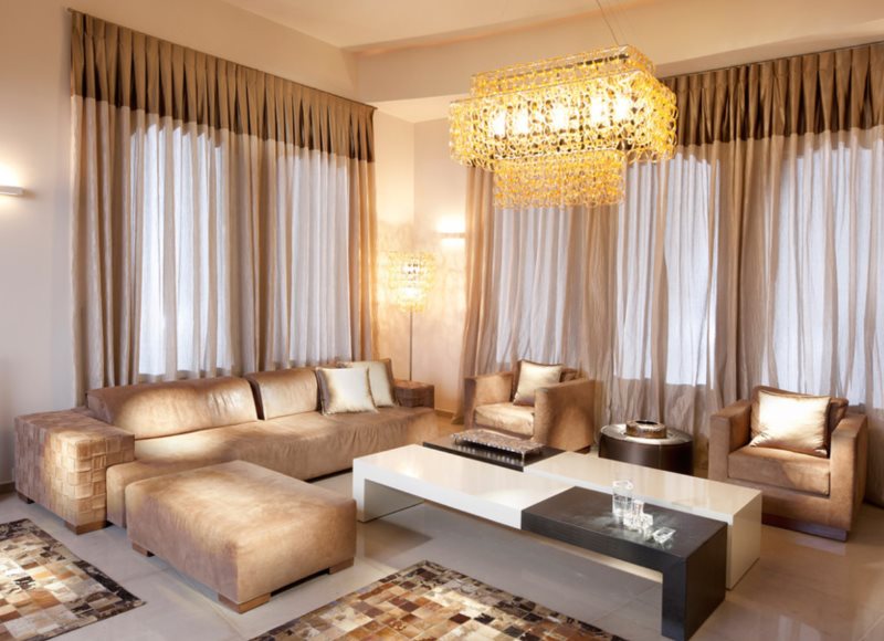 Designecke Wohnzimmer in einem Privathaus