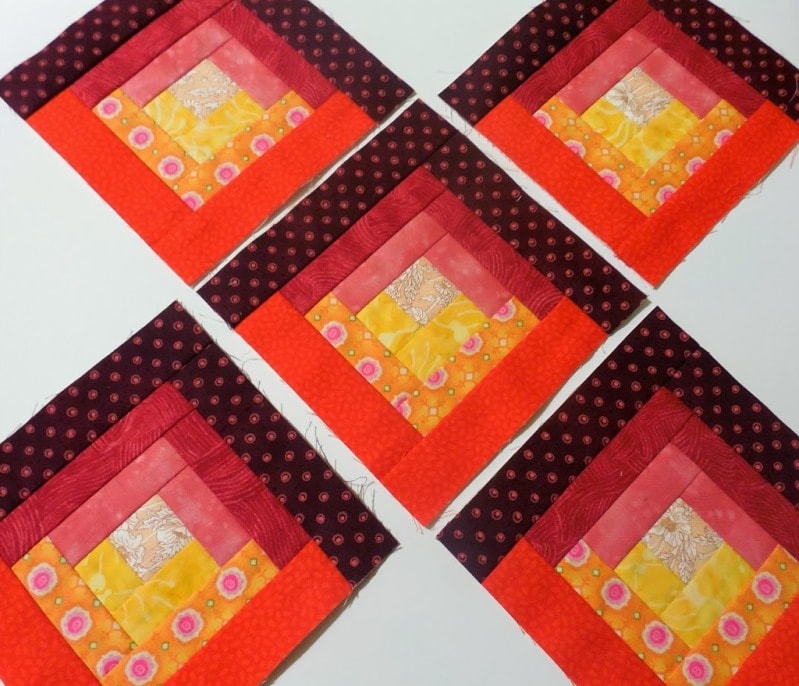 patchwork square américain