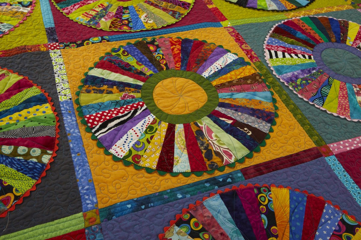 Patchwork Crazy Pattern