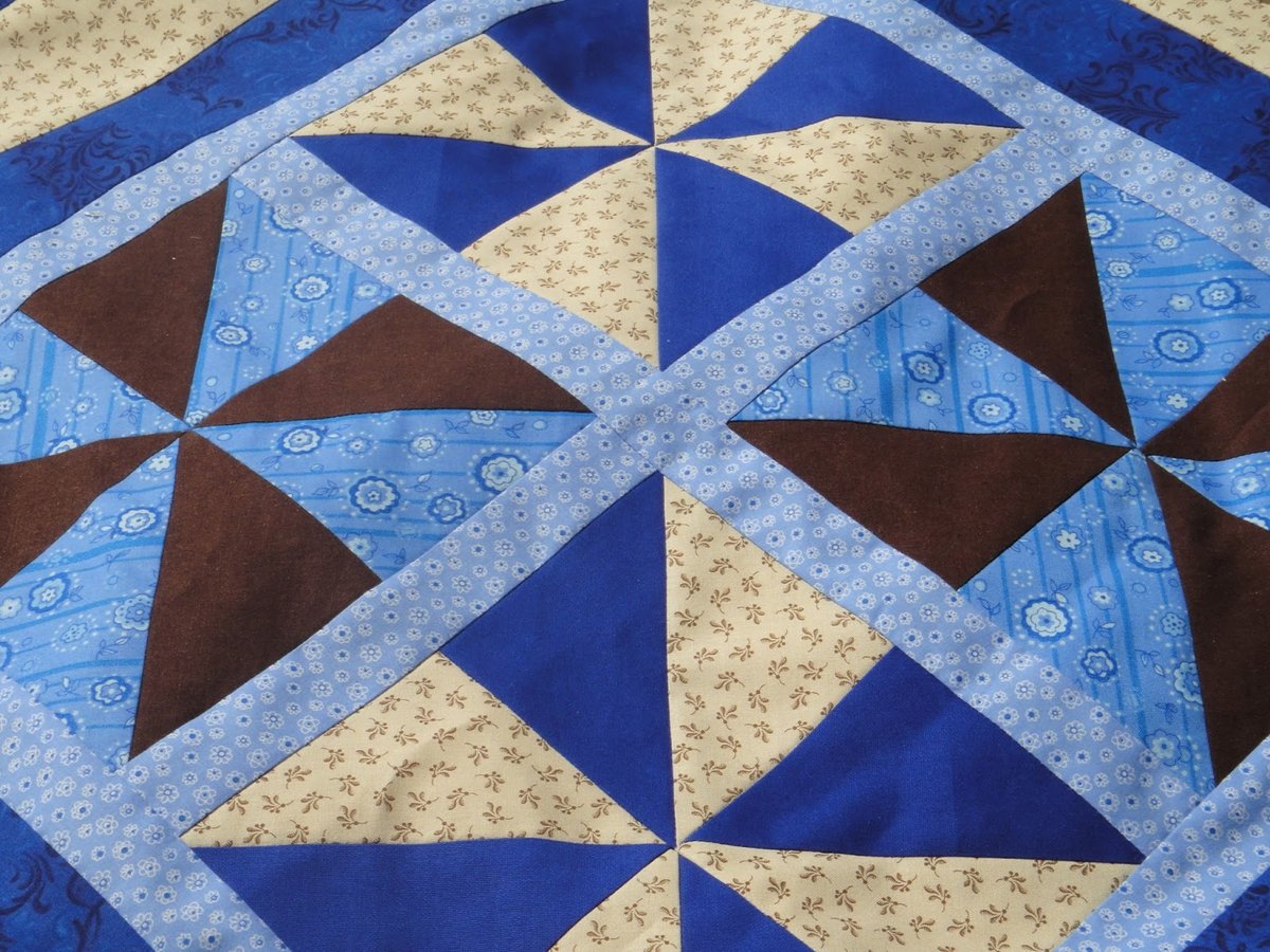 modèle de moulin à patchwork