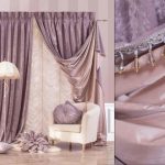 rideaux de velours