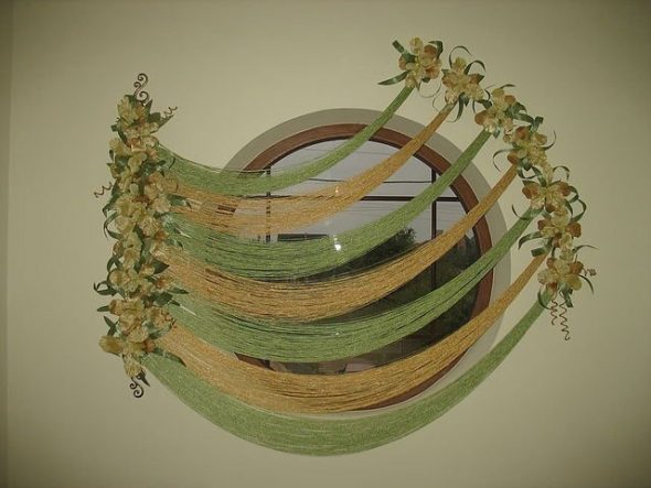 Registration by cotton curtains