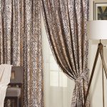 rideaux jacquard design