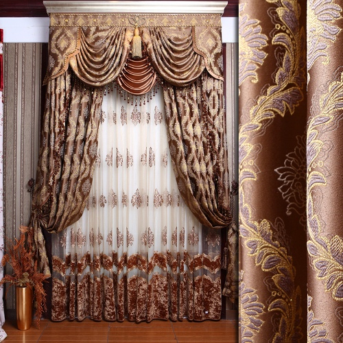 rideaux jacquard
