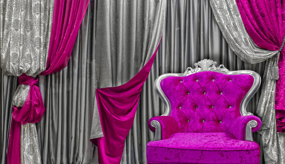 rideaux jacquard