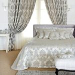 rideaux jacquard à l'intérieur