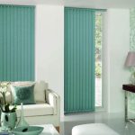 Stores verticaux Turquoise