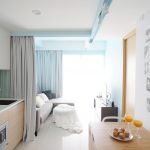 opções de foto de cortinas de zoneamento de quarto