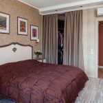 quarto zoneamento cortinas interior ideas