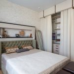 opções de foto de cortinas de zoneamento de quarto