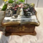 decoupage bijoux boite photo decor