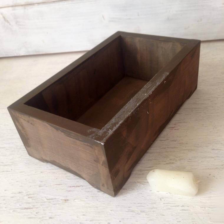boîte à bijoux de découpage