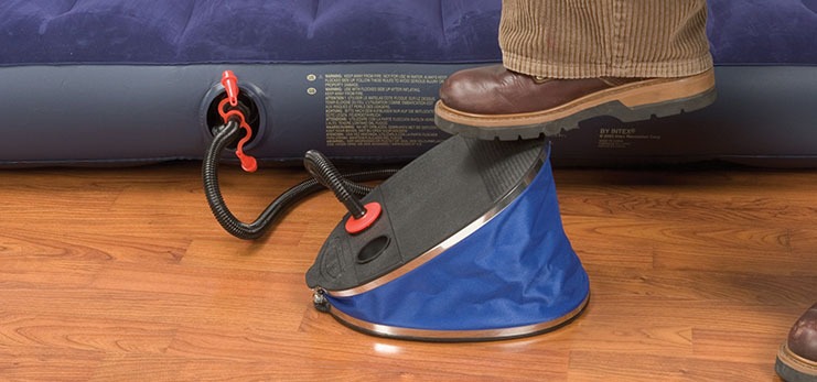 gonfler le matelas sans pompe
