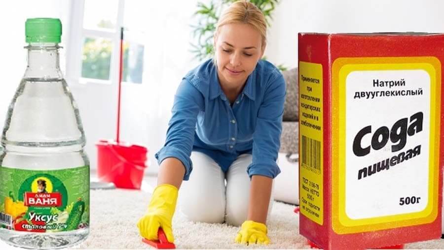 comment enlever le vinaigre de soude tache d'urine