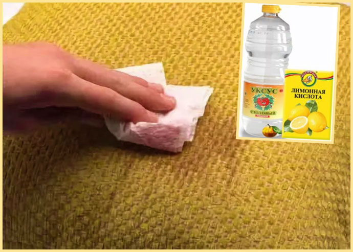 comment enlever les taches d'urine