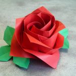 roses des idées de décoration de serviettes