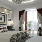 rideaux de chambre avec idées de balcon