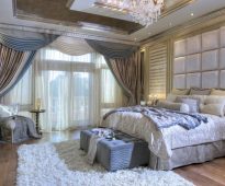 rideaux de chambre avec idées intérieures de balcon