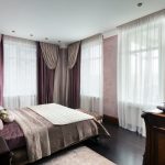 rideaux à la chambre à coucher avec des idées de décoration de balcon