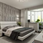 rideaux dans la chambre avec un balcon photo déco