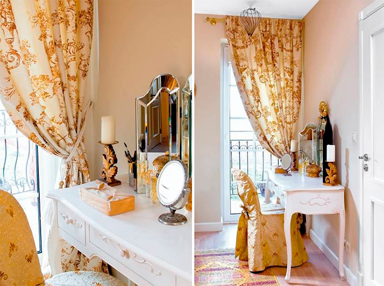 curtains on small windows design photo