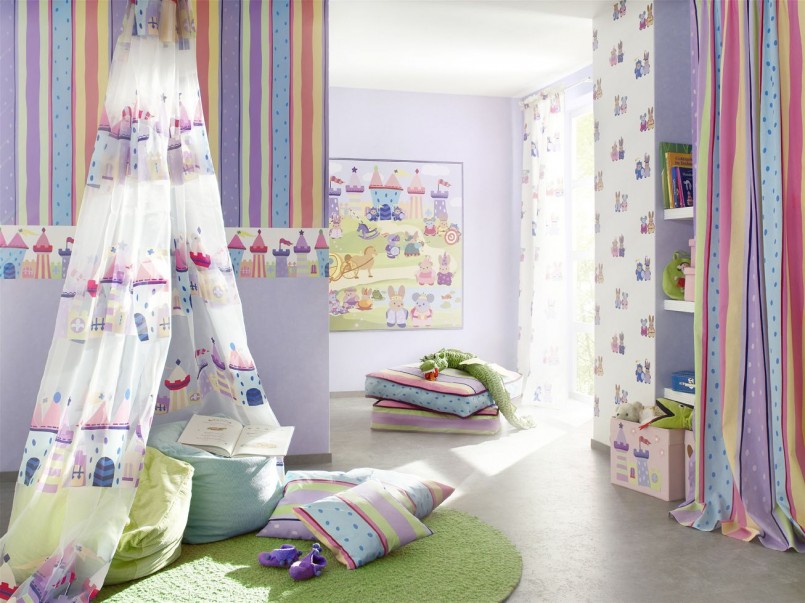 tulle dans les idées de décoration de pépinière