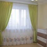 tulle dans la chambre d'enfant